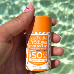 Stick Solaire Visage SPF50 – Naturel, Vegan & Zéro Plastique – 15g