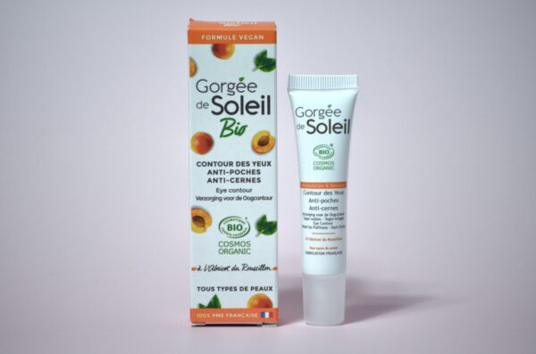 Contour des yeux Anti-poches, Anti-Cernes BIO et VEGAN - 15ml