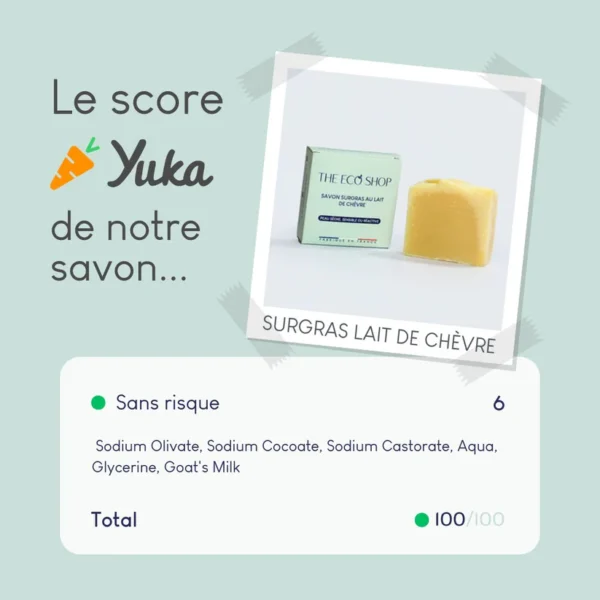 Savon surgras au lait de chèvre - 100gr – Image 4