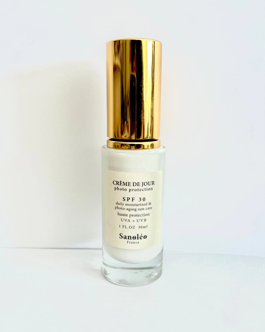 SANOLEO - Crème solaire de jour Photoprotectrice SPF30 visage UVA+UVB